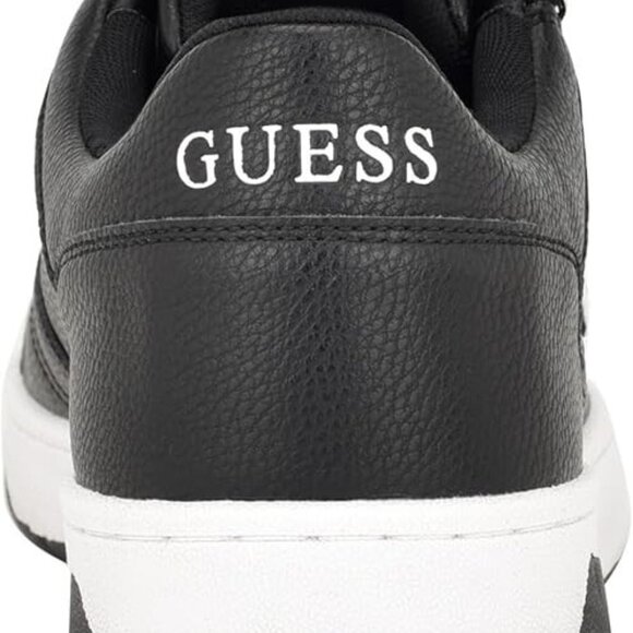 BRAND NEW GUESS NUVIO MEN'S BLACK SNEAKERS WITH SIDE ZIPPER SIZE 9.5M $129 $AVE - Picture 4 of 6
